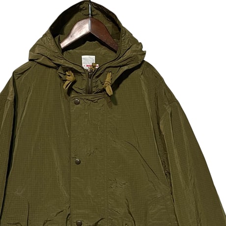 dip ltd"ripstop nylon military type coat"(olive)unisex