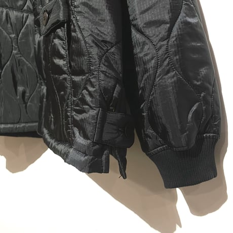 TigreBrocante"nylon quilt bomberman jacket"(black)unisex