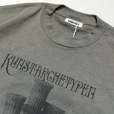 UNDYED 30/2 Karl Blossfeldt Print-T "KUNSTAR" (unisex)KH