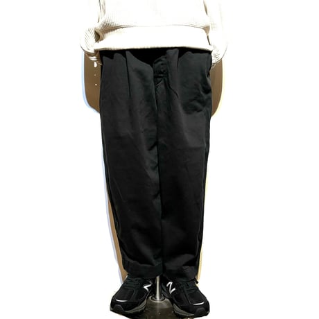 FUNSET OF ART “military satin fool pants"(black)unisex