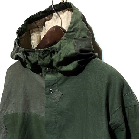 SlowHands”RCL tent pw hooded jacket"(olive-M2)unisex