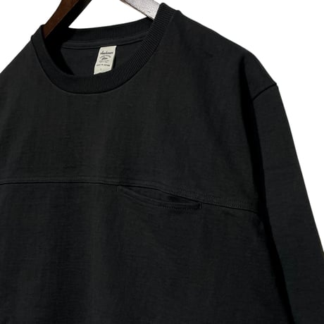 Jackman"DOTSUME pocket HS T-Shirts"(black) unisex