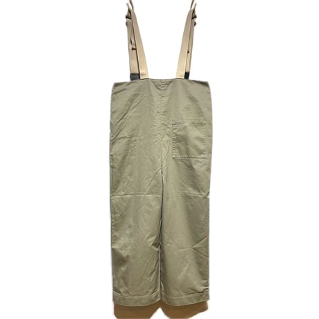 TigreBrocante "10oz coma chino liner salopette"(beige) women's