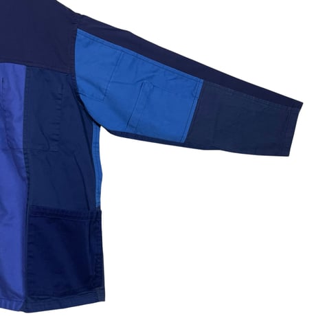 TigreBrocante "euro work mix stand coverall"(navy mix)unisex size(S)