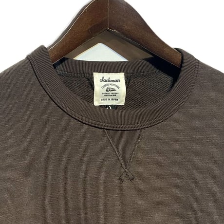 Jackman"GG crewneck sweat "(roast) unisex