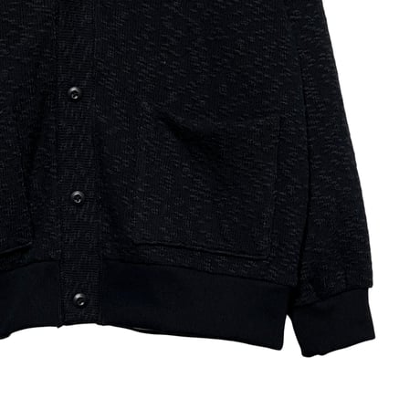 Jackman"slub knit cardigan"(black) unisex