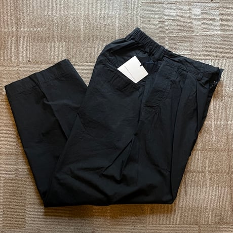 CAERULA PER LIGHTS"down proof tube pants"(black)unisex