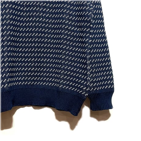 Brimwick U.S.A "birds eye crewneck"(navy)unisex