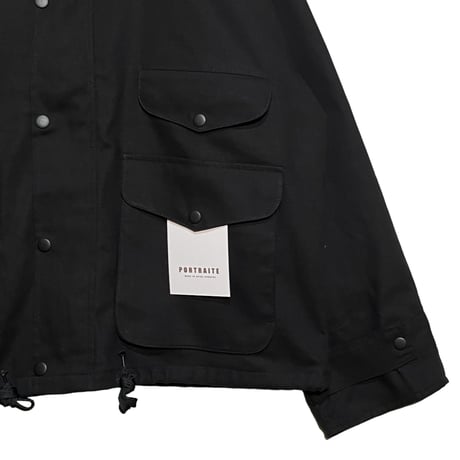 PORTRAITE"classic field jacket short"(black canvas)unisex