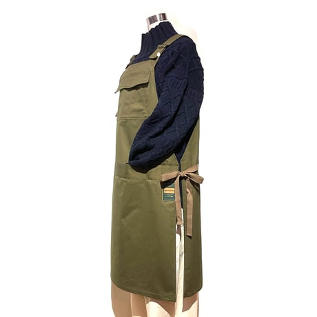 ASEEDONCLOUD"Handwerker apron" (khaki) unisex