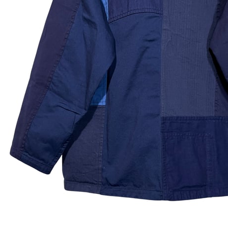 TigreBrocante "euro work mix stand coverall"(navy mix)unisex size(S)