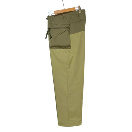 dip ltd "military type switching zip pocket army pants" (khaki)unisex