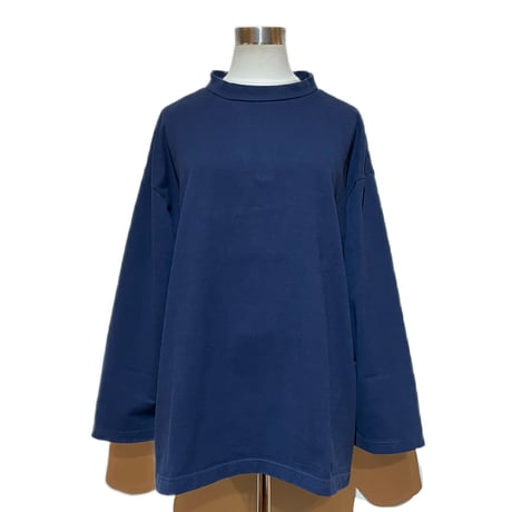 TigreBrocante”ミディアムハード天竺  yakko L/S-T“(navy)unisex