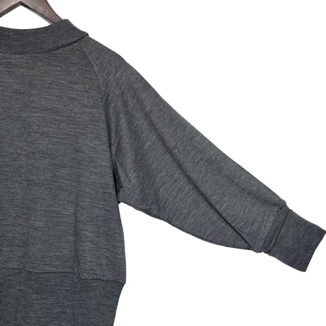 amne "WOOL JERSEY fish mouth" (heather) women's