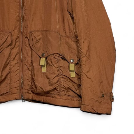 dip ltd "military type padding liner jacket" (dk orange)unisex