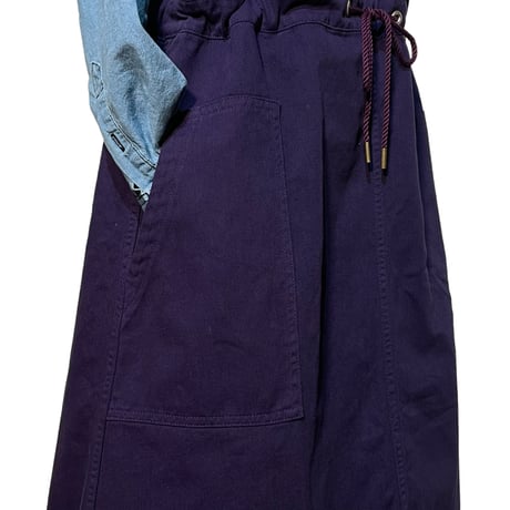 TigreBrocante"pure chamois twill string jumper skirt"(nascon)women's