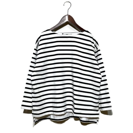 amne "BORDER"gride basque (black)unisex