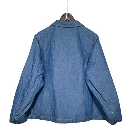 H.UNIT "C/L chambray easy jacket"(indigo) unisex