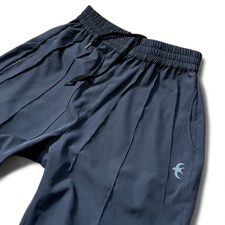 Slow Hands"nylon×polyester starch Morocco pants"(gray)unisex
