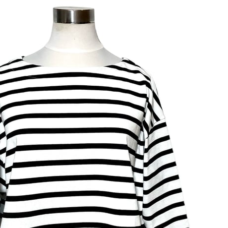 amne "BORDER"gride basque (black)unisex