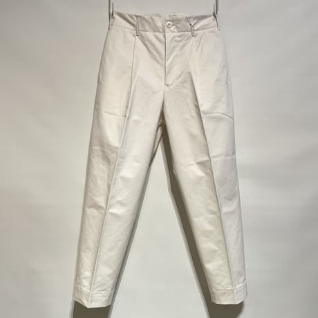 ASEEDONCLOUD"Handwerker bizen no.1 twill slacks" (natural) unisex