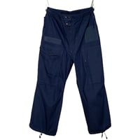MOBTARIA"flight zip trousers"(indigo) unisex