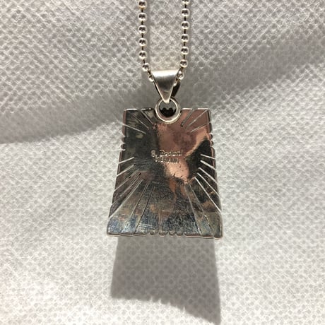 indian jewelry "Shawn Bedonie(navajo)"sunburst design top