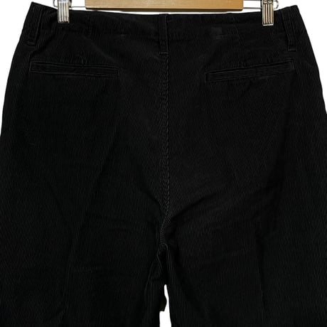 CAERULA PER LIGHTS"corduroy medi pants"(black)unisex