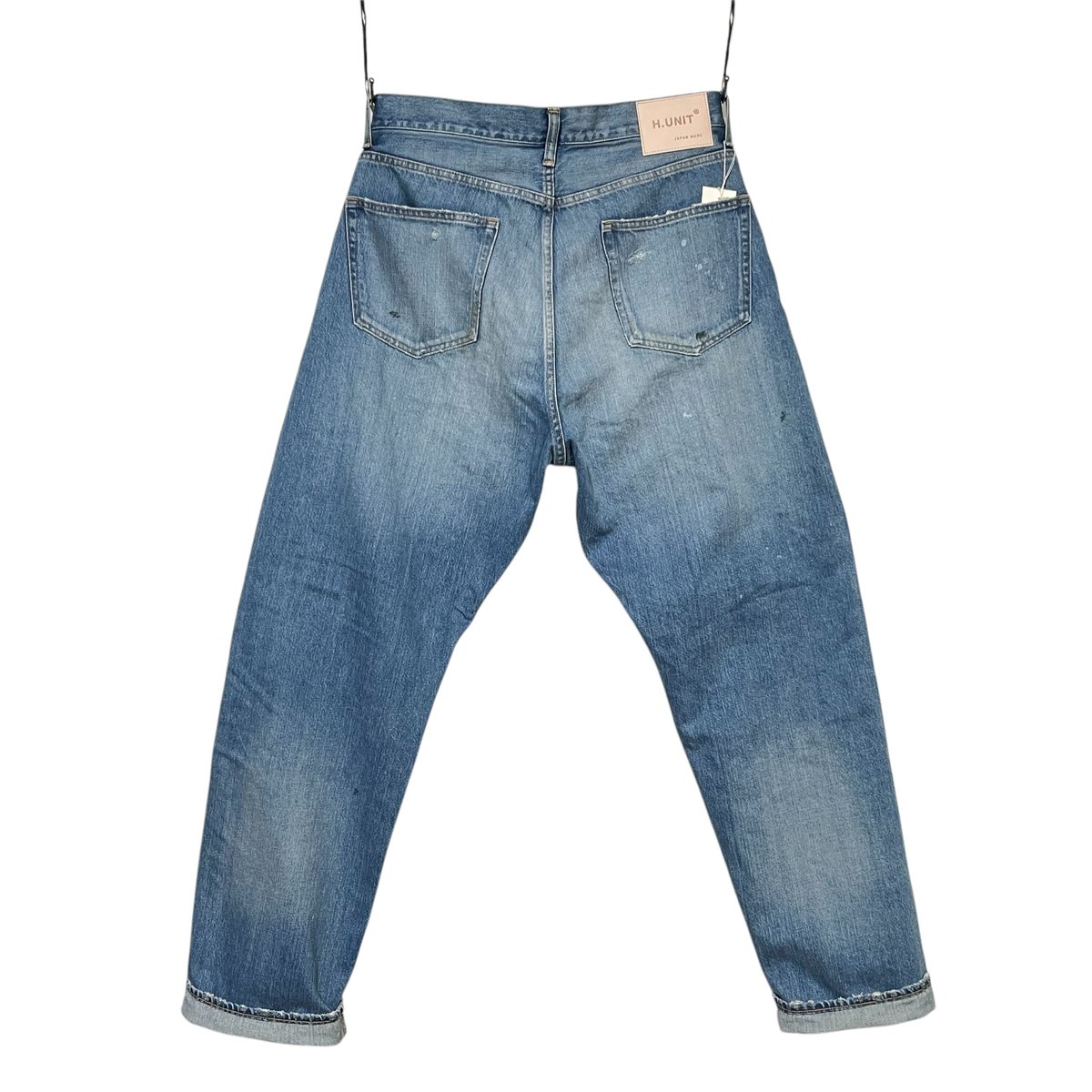 DemiHi 様 MOUSSY | KNEE SLIT WIDE ストレート デニム (ワイド ) |SHEL