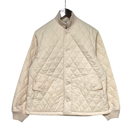TigreBrocante"nylon twill quilting bomberman jacket“(ivory)unisex