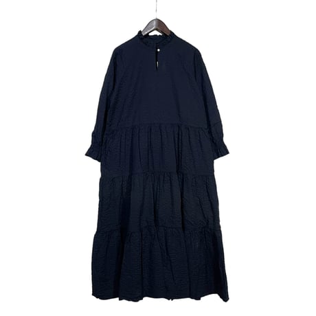 TigreBrocante"miracle wave tiered frill onepiece"(navy)women's