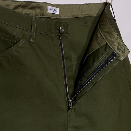 KNIFEWING "rebuild series" Swedish Army Laundry Pants(olive)unisex
