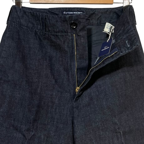 TigreBrocante"13.5oz denim over curve pant“(indigo)women's