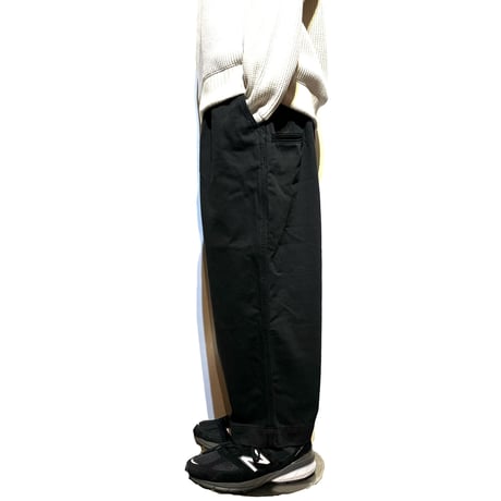 FUNSET OF ART “military satin fool pants"(black)unisex
