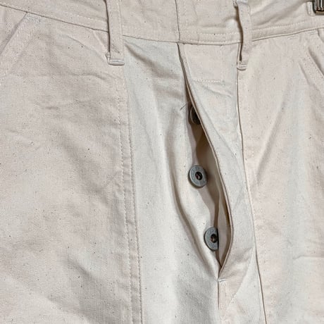 H.UNIT"denim side open painter pants one wash"(kinari)unisex