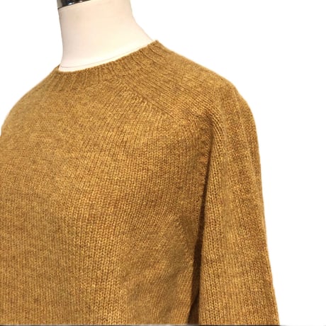 Harley of Scotland"oversized crewneck sweater(cumin)unisex