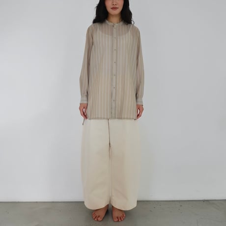 ASEEDONCLOUD"kafusho shirts"(beige)unisex