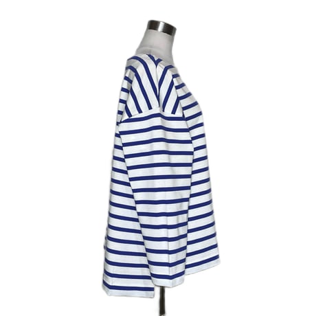 amne "BORDER"gride basque (blue)unisex