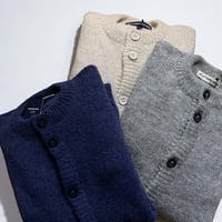 TigreBrocante"baby alpaca w-pocket cardigan“(women's)