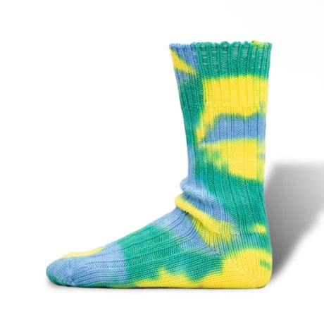 decka quality socks "BRU NA BOINNE × decka quality socks" heavy weight dyed socks(unisex)