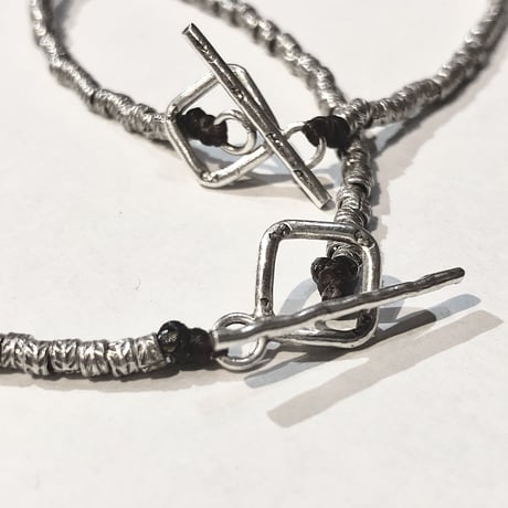 Slowhands "karen silver"anklet (A) unisex