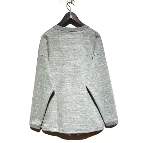 Jackman"strerch himo long sleeve shirts"(heather gray) unisex