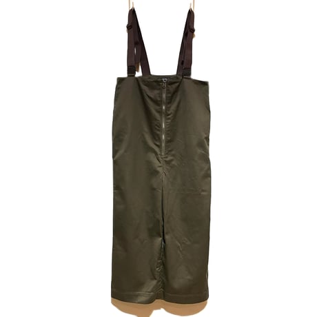 TigreBrocante "10oz coma chino liner salopette"(brown) women's