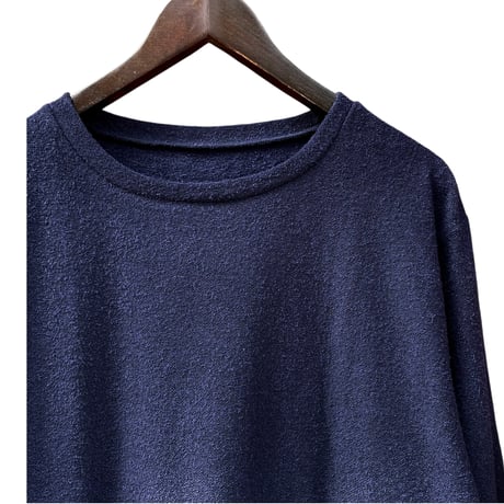 HOLIDAY TRUNKS"homebody3 Pile Long sleeve tee Ver2.0(navy)unisex