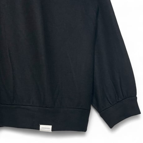 COLINA "CAPERTICA Super140s Washable Wool MW_Jersey / Wool Trainer" (black)unisex