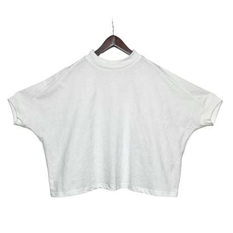 Linen ya"空紡糸度詰め T-shirts"(white)women's