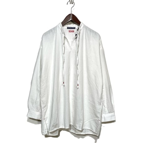 TigreBrocante"khadi pullover long shirts"(white)unisex