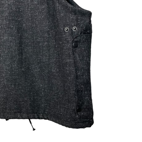 PORTRAITE"over vest"(charcoal tweed)unisex