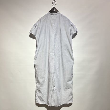CAERULA "cotton broad reunir onepiece"(navy stripe) women's