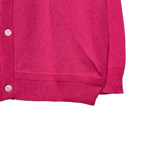 eyya"cotton boucle yarn cardigan"(pink)unise